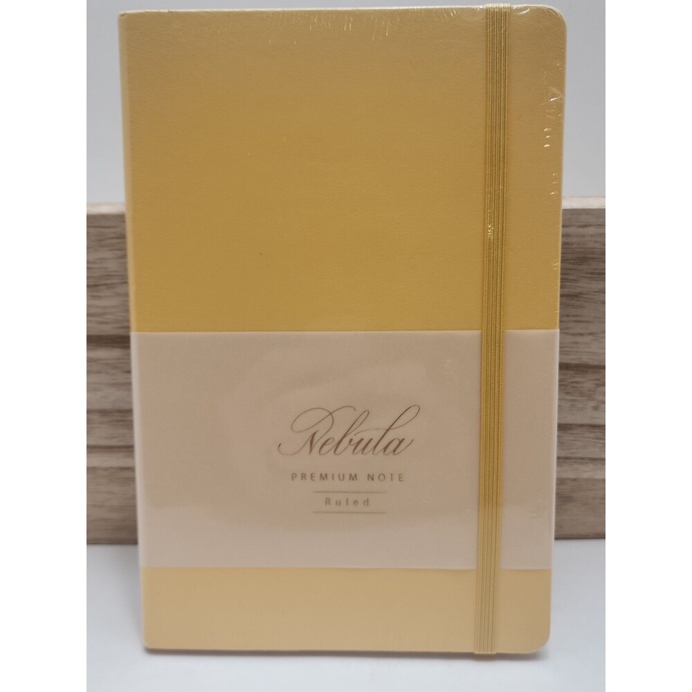 Nebula by Colorverse A5 Notebook in Cozy Yellow